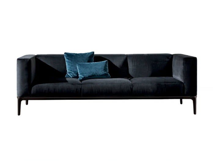 SLIM - 3 seater sectional fabric sofa _ Sovet italia